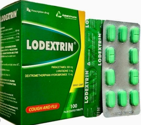 Lodextrin paracetamol 500mg Agimexpharm (H/100v)