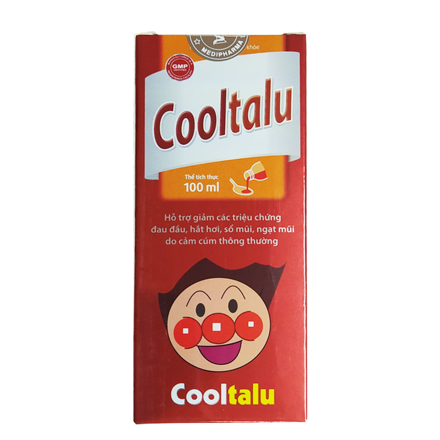 Cooltalu cảm cúm Medipharma (Lọ/100ml)