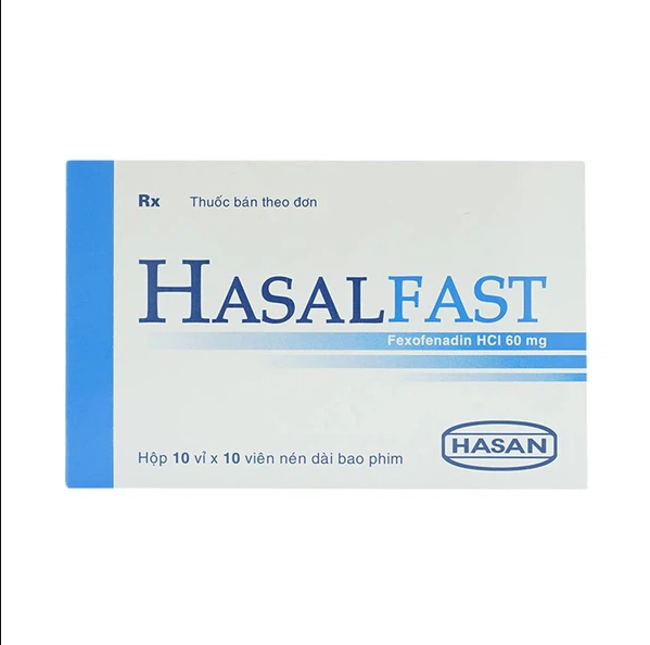 Hasalfast  fexofenadin 60mg Hasan (H/100v)