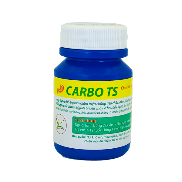 Carbo TS Amtex pharma (Lọ/100v)