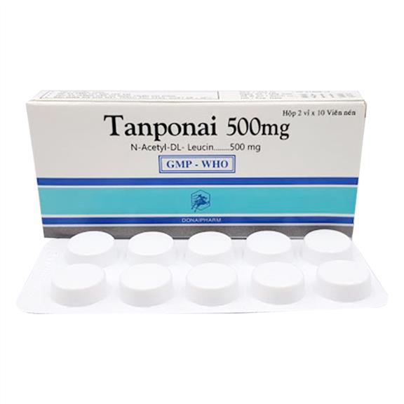 Tanponai 500mg Viên Nén Tròn Đồng Nai (H/20v) ( Tanganil nội )