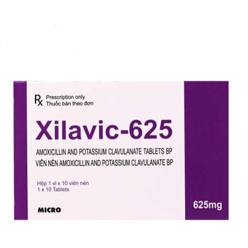 Xilavic Amoxicillin 625 mg Ấn Độ (H/10v)