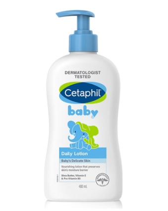 Cetaphil baby daily lotion sữa dưỡng ẩm cho bé (Chai/400ml) Date 12/2025