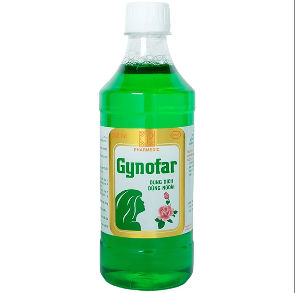 Gynofar 500ml Dung Dịch Vệ Sinh Pharmedic (Chai/500ml) 