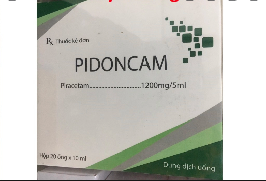 Pidoncam piracetam 1200mg/5ml Hà Nam (H/20o/10ml)