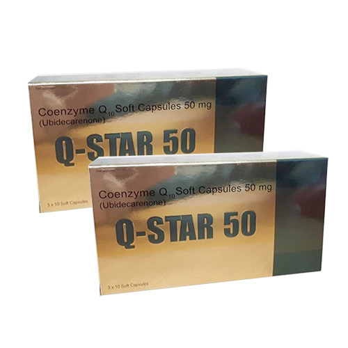 Q Star 50 coenzyme Q10 50mg Santex (H/30v)