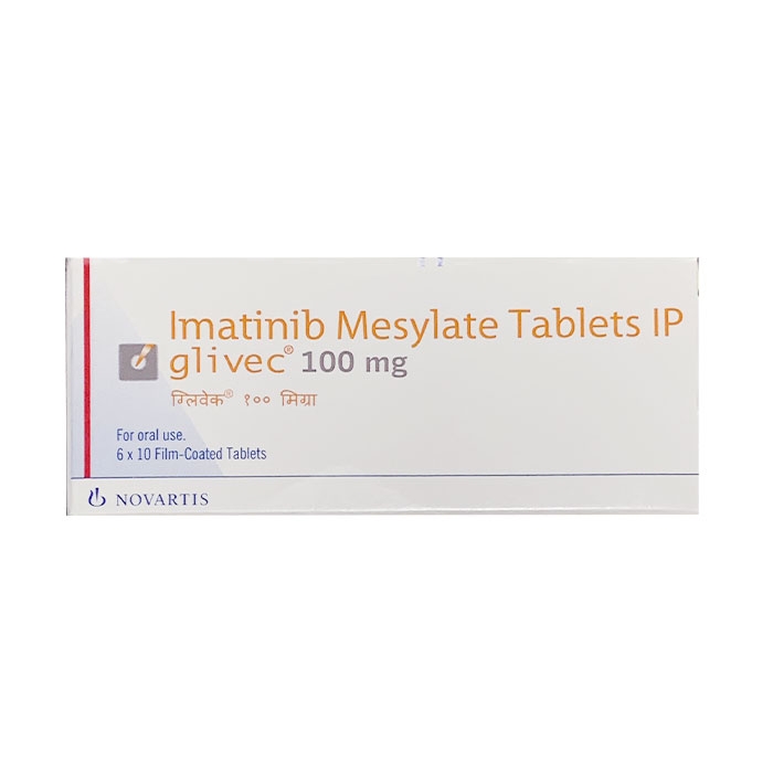 Imatinib mesylate tablets IP glivec 100mg Novartis (H/60v)