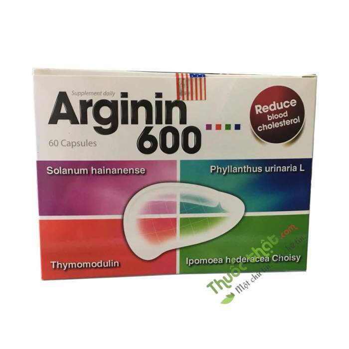 Arginin 600 reduce blood cholesterol USA (H/60v)