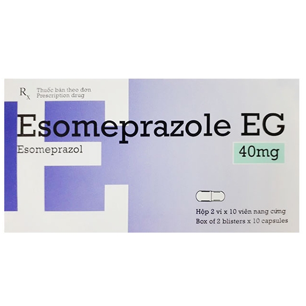 Esomeprazole EG 40mg Pymepharco (H/20v) Date 09/2026
