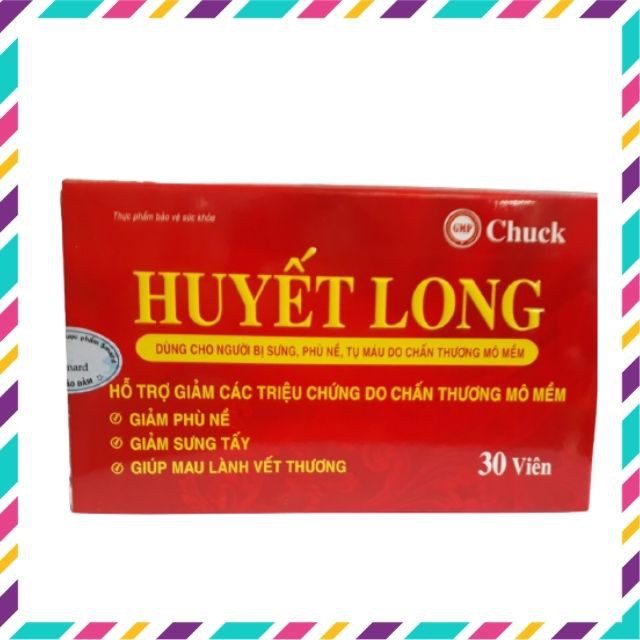 Huyết Long Nam Dược Bát Phúc (H/30v)