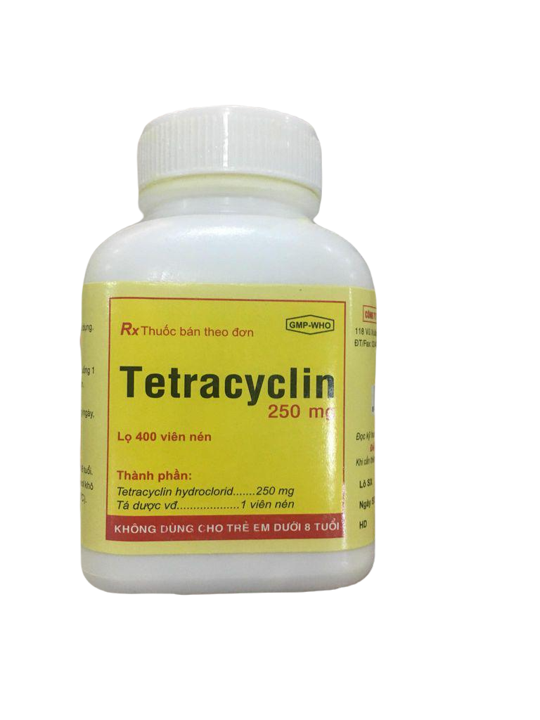 Tetracyclin 250mg Z120 Armephaco (Lọ/400v)