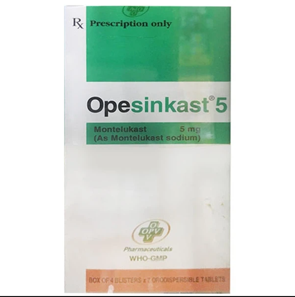 Opesinkast 5 montelukast 5mg OPV (H/28v)