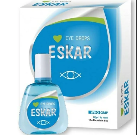 Eskar nhỏ mắt Dược Khoa (Cọc/10lọ/15ml) 