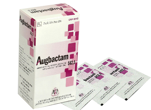 Augbactam 562.5mg Mekophar (H/12gói/3.2g)