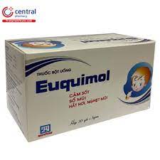 Euquimol paracetamol 160mg trẻ em Nadyphar (H/30gói/3g)