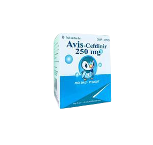 Avis Cefdinir 250mg S.Pharm (H/30gói/1.5g) (chim cánh cụt)