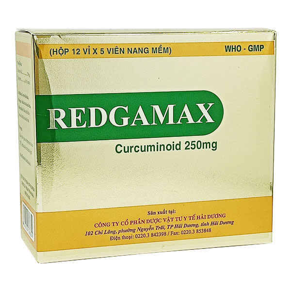 Redgamax curcuminoid 250mg  Hải Dương (H/60v)