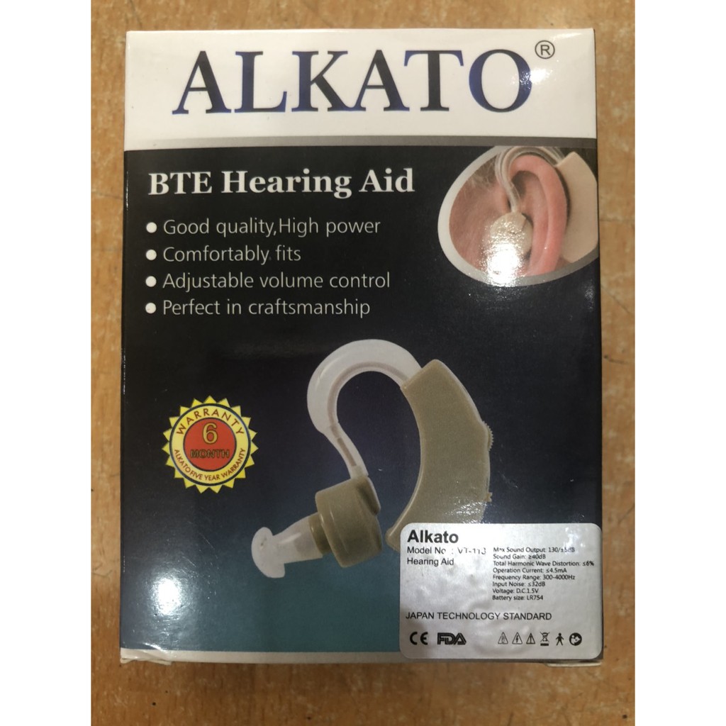 Alkato máy trợ thính vành tai  JH-113 (H/1c)