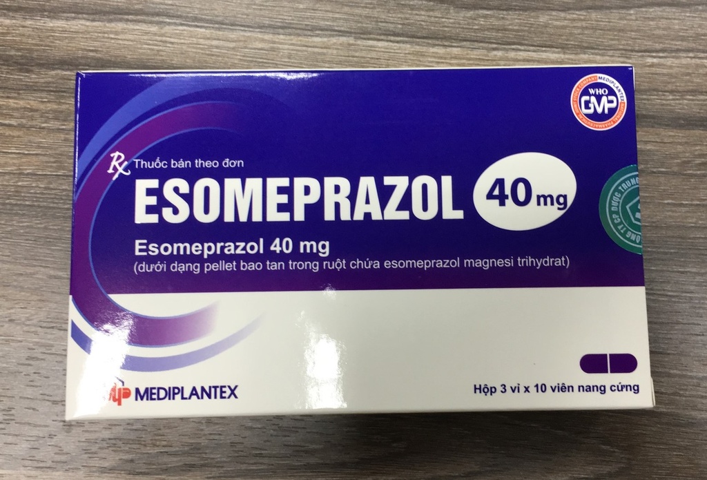 Esomeprazol 40mg Mediplantex (H/30v)