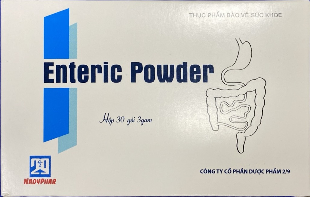 Enteric Powder Nadyphar (H/30gói/3g)