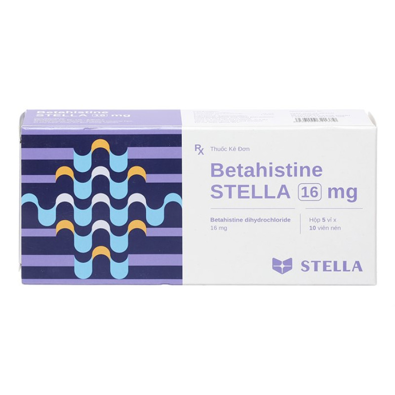 Betahistine 16mg Stella (H/50v)