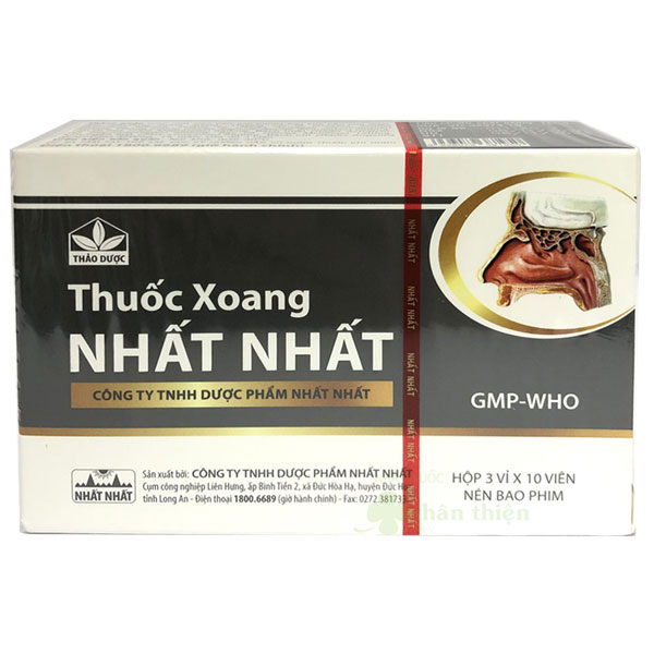 Thuốc xoang Nhất Nhất (H/30v)