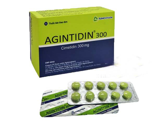 Agintidin Cimetidine 300mg Agimexpharm (H/10vỉ/10v)