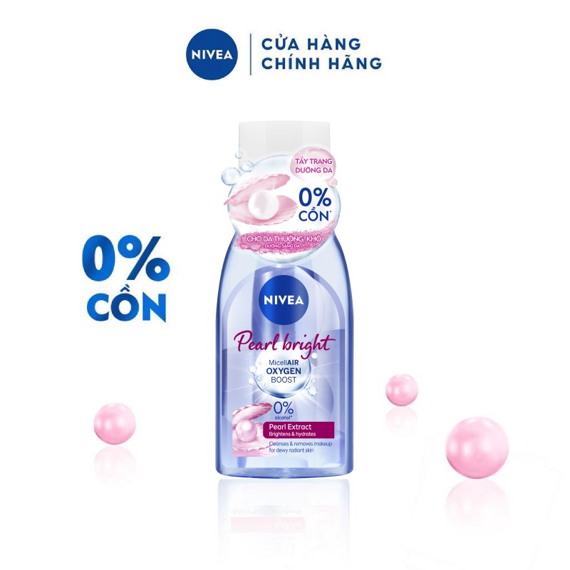 Nivea Pearl bright Nước Tẩy Trang (Chai/125ml)