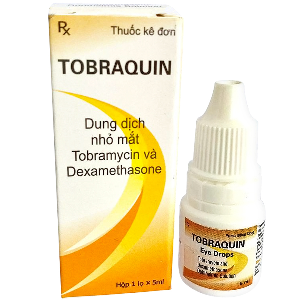 Tobraquin nhỏ mắt 5ml Ấn Độ (Lọ/5ml)