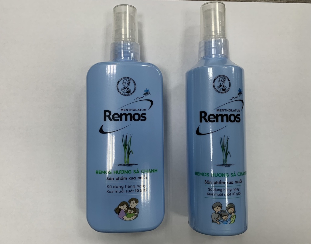 Remos Xịt Hương Sả Chanh Rohto (Lọ/150ml)