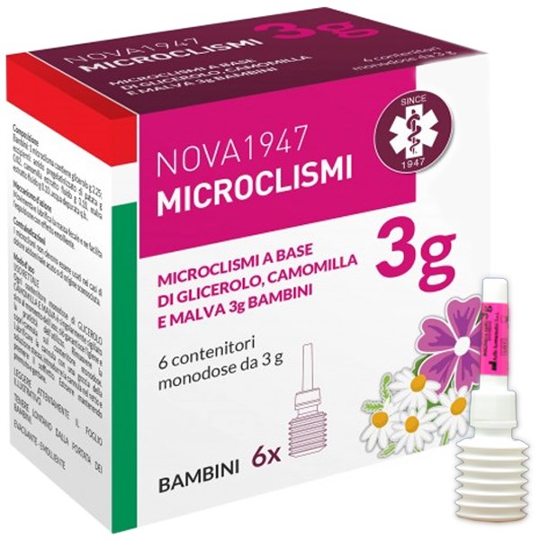 Nova 1947 Microclismi 3g Ý (H/6o/3g)