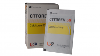 Cttoren Cefditoren 50mg USP (H/14gói/1.8g)