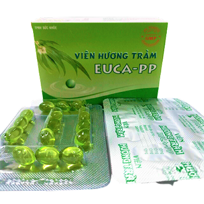 Viên hương tràm Euca PP Pharco (H/30v) date 12/2024