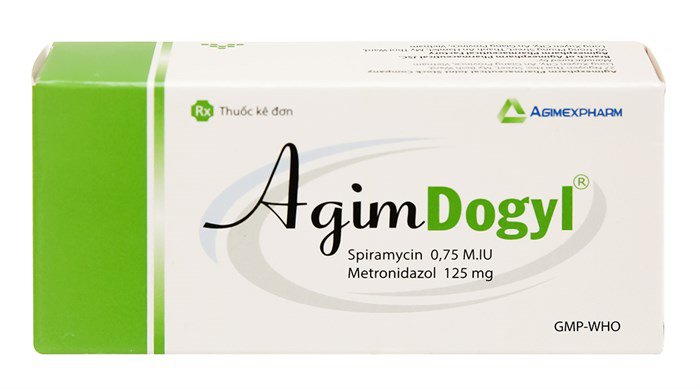 AgimDogyl Metronidazol 125mg Agimexpharm (H/40v)