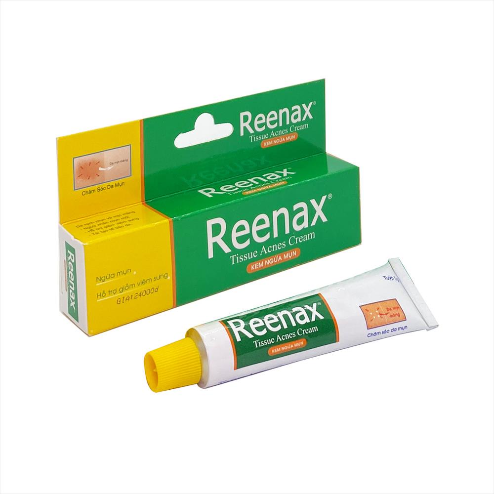 Reenax Tissue Acnes Cream Đại Việt Hương (Tuýp/5g)