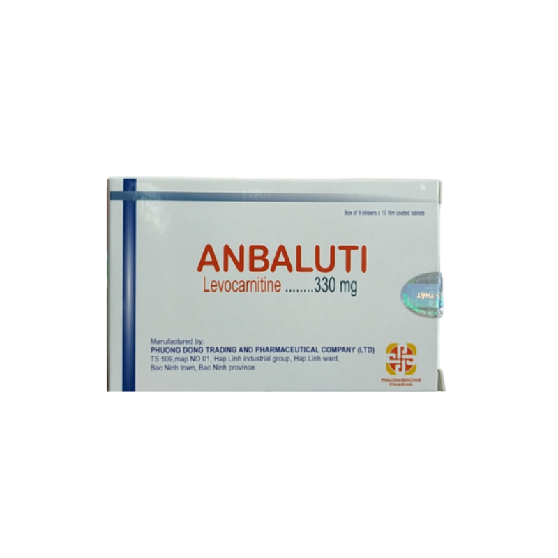 Anbaluti Levocarnitine 330mg Phương Đông (H/90v)