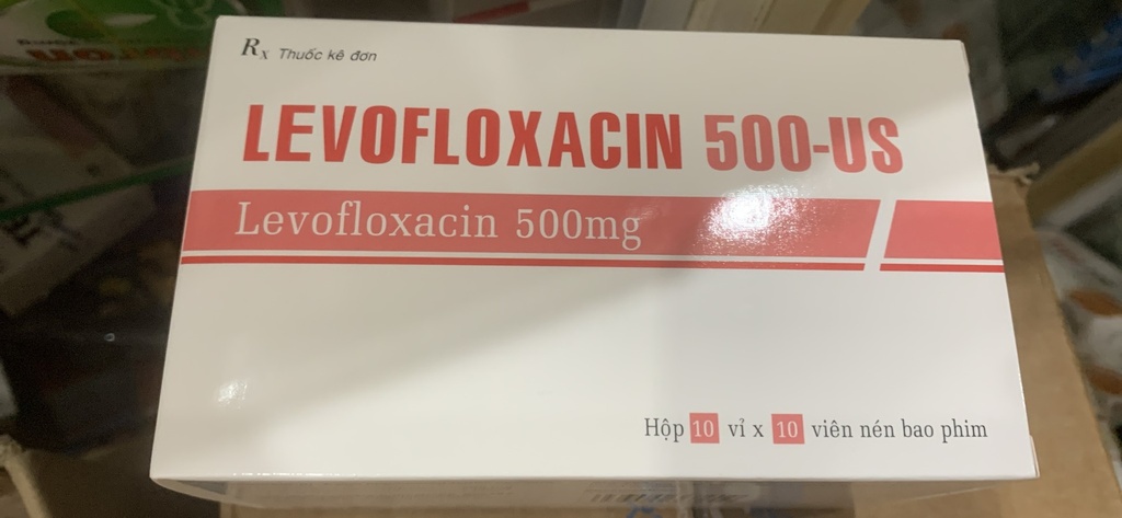 Levofloxacin 500mg - US (H/100v)