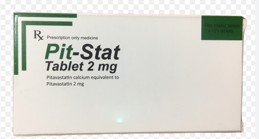 Pit stat pitavastatin 2mg Pakistan (H/10v) Date 01/2026