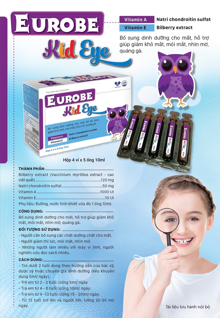 Eurobe kid eye bổ mắt (H/20o/10ml)