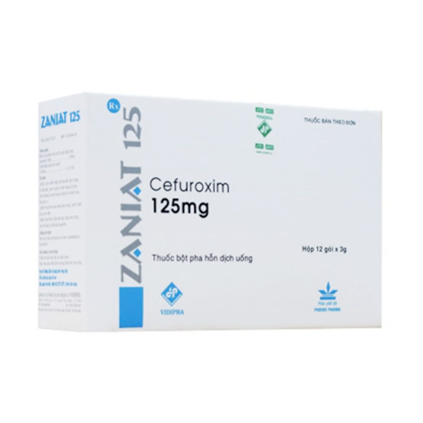 Zaniat Cefuroxime 125mg Vidipha (H/12g)