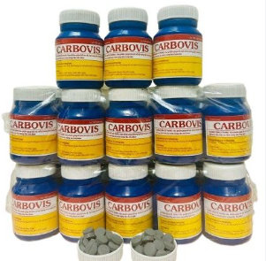 Carbovis than hoạt tính Đại Y (Lọ/100v)