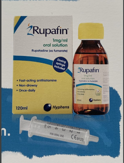 Rupafin rupatadine 1mg/ml Hyphens (Lọ/120ml)