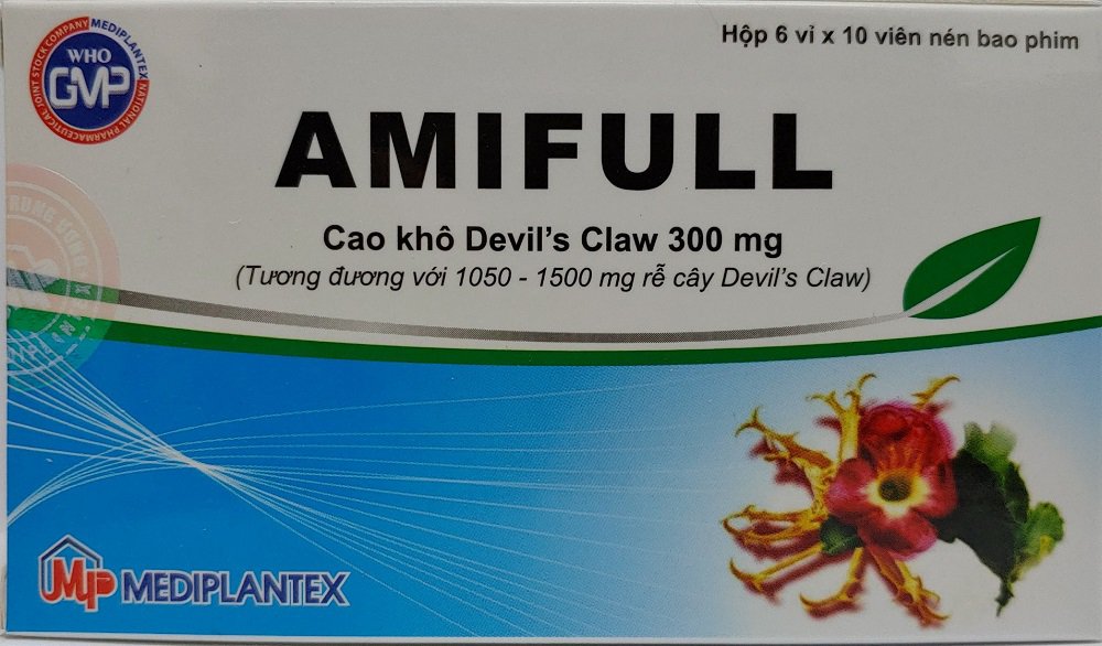 Amifull cao khô 300mg Mediplantex (H/60v)