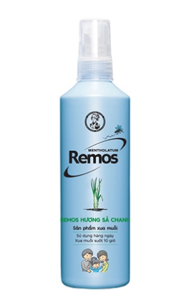 Remos Xịt Hương Sả Chanh Rohto (Lọ/60ml)