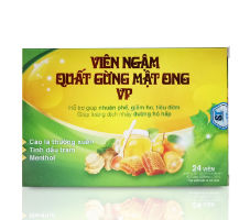 Viên ngậm quất gừng mật ong VP Essen Đức (H/24v)