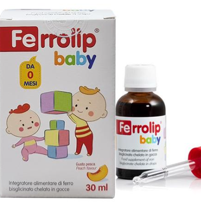 Ferrolip baby Ý (Hộp/1lọ/30ml)