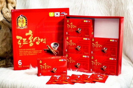 Nước Hồng Sâm 6 Năm Korea Red Ginseng Dink Hàn Quốc Samsung (H/30gói)