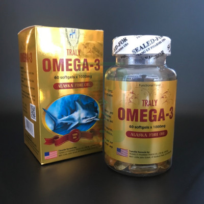 Traly Omega 3 Trang Ly Pharma(H/1lọ/100v)