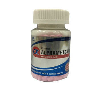 Alphametosin 4200mg viên nén Phong Phú (Lọ/500v)