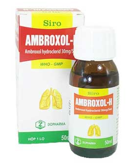 Siro Ambroxol H 30mg/5ml Dopharma (Lọ/50ml)